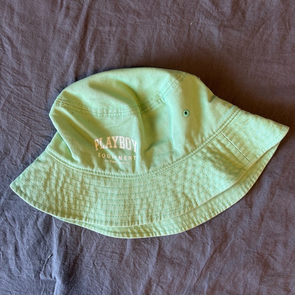 PLAYBOY Mint Green Bucket Hat